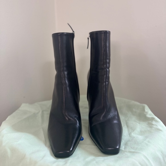 Off-White Allen 140mm leather ankle boots with a gradient heel - Picture 2 of 7